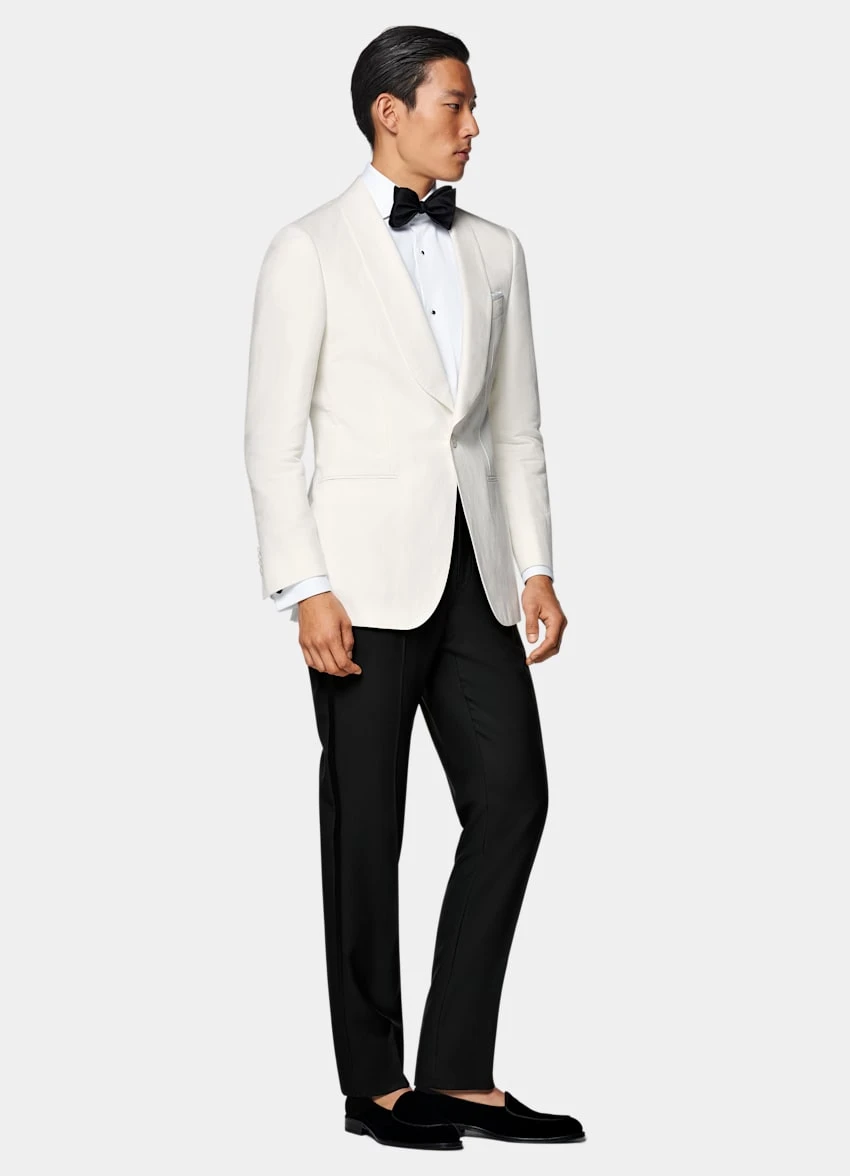 Off-White Tailored Fit Havana Dinner Jacket 5 Off-White Tailored Fit Havana Dinner Jacket - Image 5