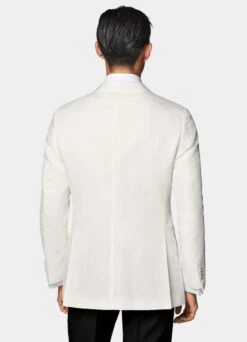 Off-White Tailored Fit Havana Dinner Jacket 14 Off-White Tailored Fit Havana Dinner Jacket -Suit Supply C7090 105