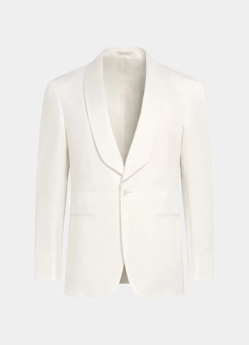 Off-White Tailored Fit Havana Dinner Jacket 9 Off-White Tailored Fit Havana Dinner Jacket - Image 9