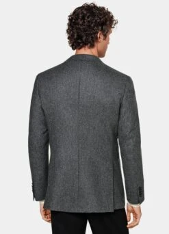 Mid Grey Havana Blazer -Suit Supply C7181 105