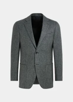 Mid Grey Havana Blazer -Suit Supply C7181 25