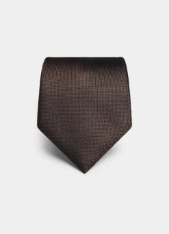 Brown Tie -Suit Supply D221028 32