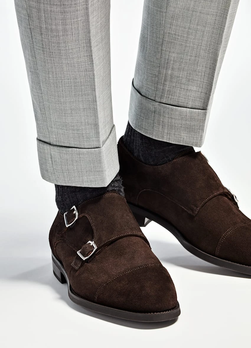Dark Brown Double Monk Strap 1 Dark Brown Double Monk Strap
