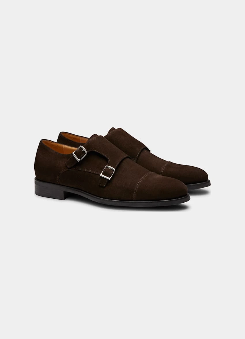 Dark Brown Double Monk Strap 4 Dark Brown Double Monk Strap - Image 4