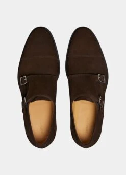 Dark Brown Double Monk Strap 11 Dark Brown Double Monk Strap -Suit Supply FW1003 32