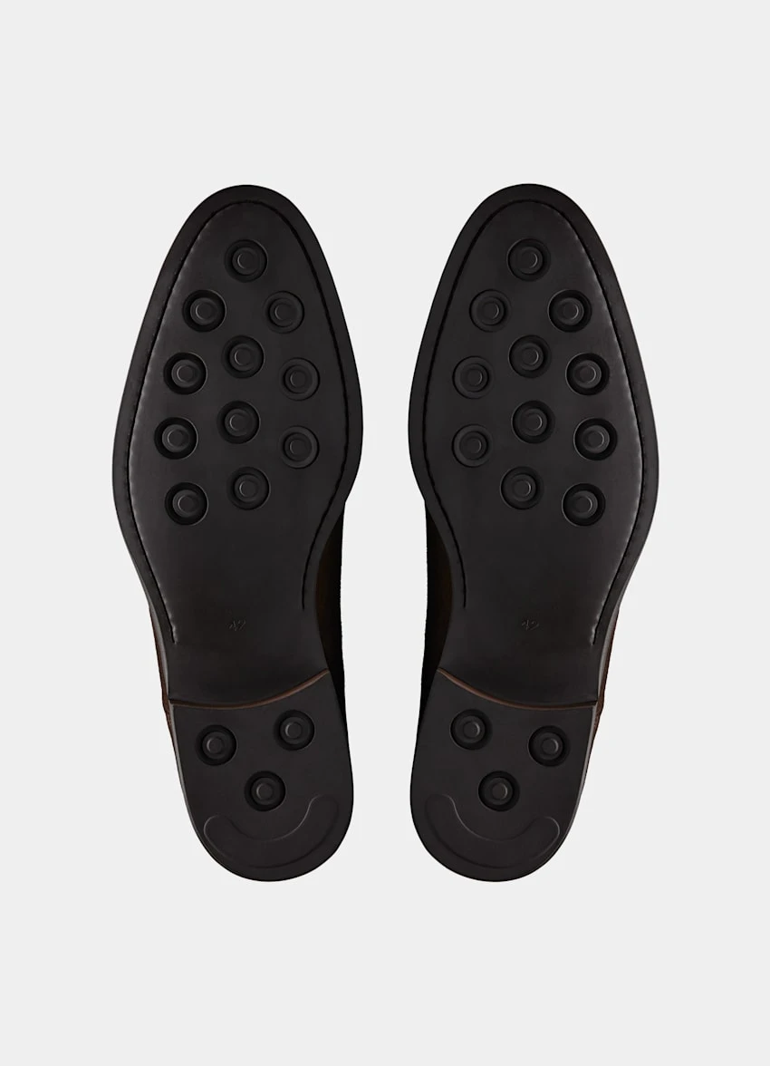 Dark Brown Double Monk Strap 6 Dark Brown Double Monk Strap - Image 6