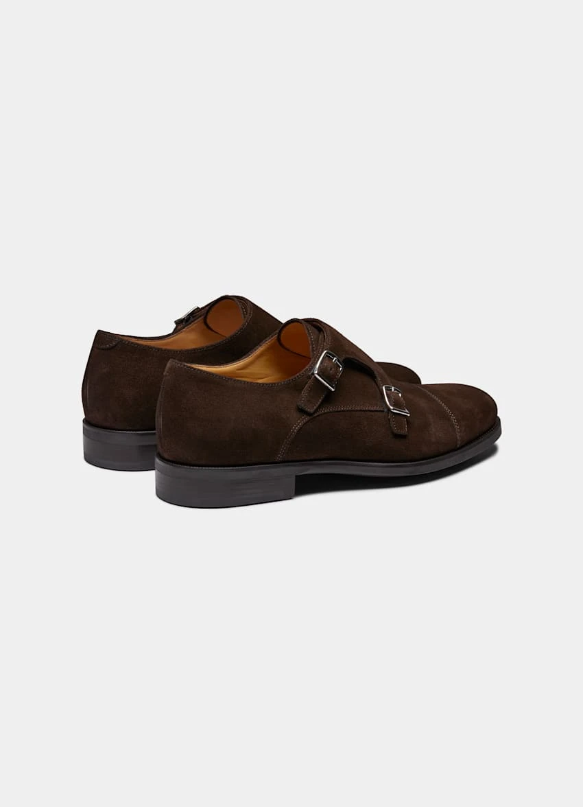 Dark Brown Double Monk Strap 7 Dark Brown Double Monk Strap - Image 7