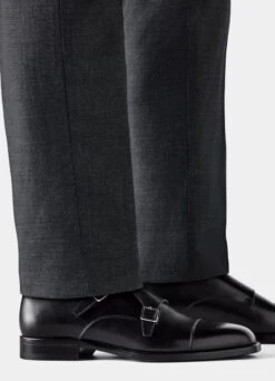 Black Double Monk Strap 9 Black Double Monk Strap -Suit Supply FW1031 103