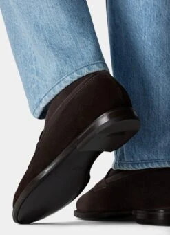 Dark Brown Penny Loafer 9 Dark Brown Penny Loafer -Suit Supply FW1330 103