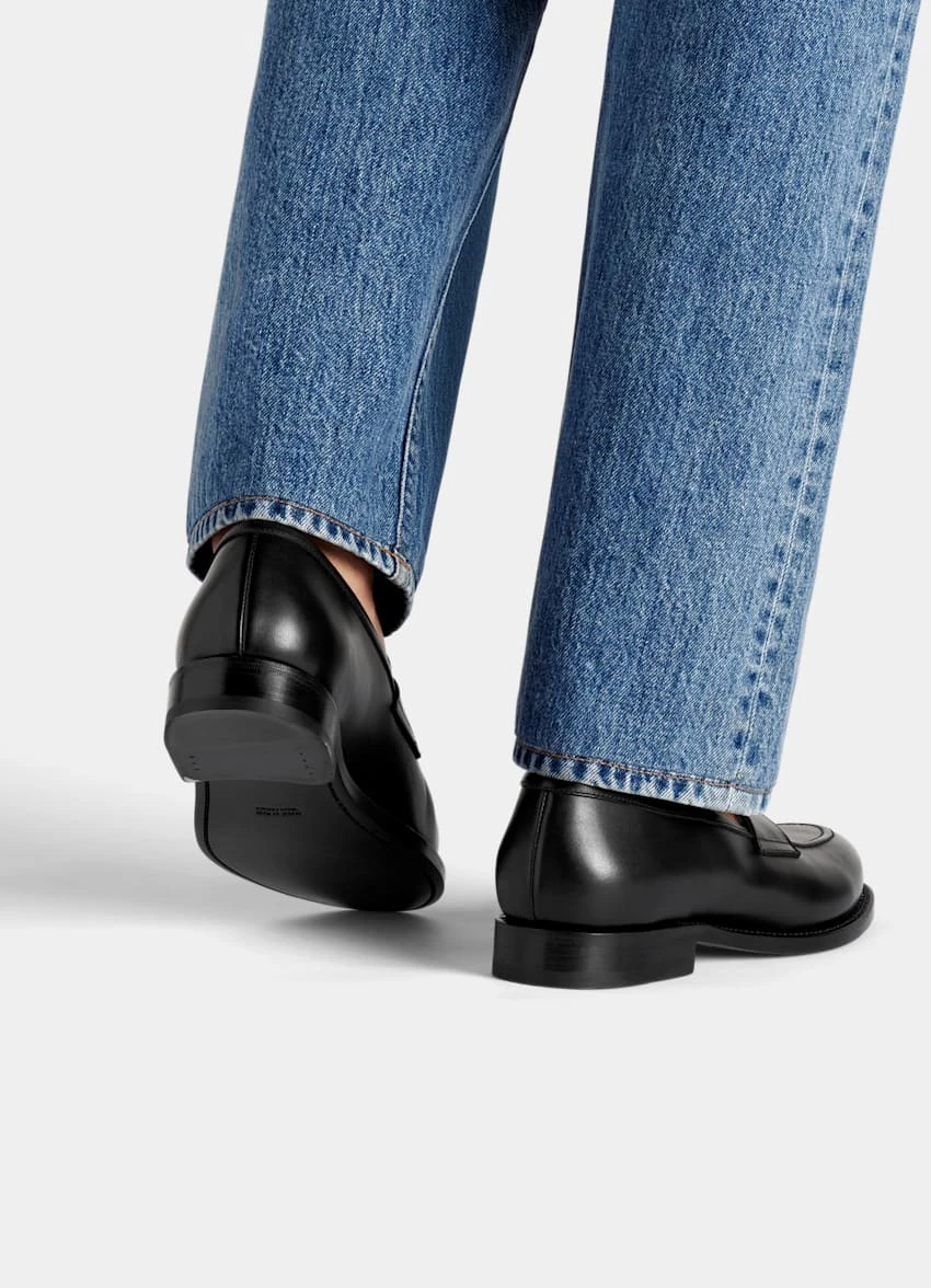 Black Penny Loafer 2 Black Penny Loafer - Image 2