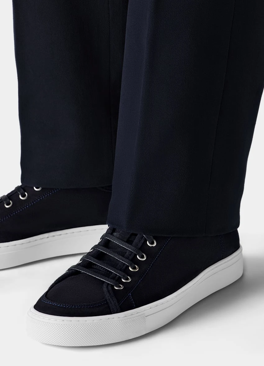 Navy Unlined Sneaker 1 Navy Unlined Sneaker