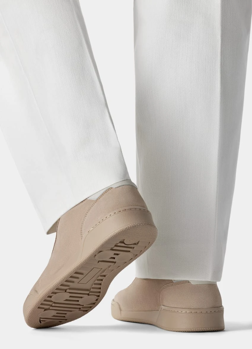 Light Brown Unlined Sneaker 2 Light Brown Unlined Sneaker - Image 2