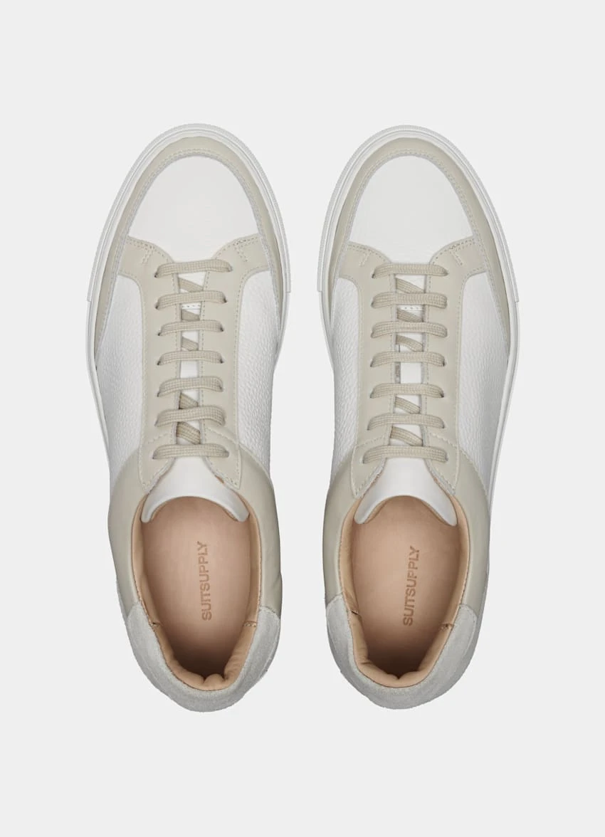 Light Brown Combi Sneaker 5 Light Brown Combi Sneaker - Image 5