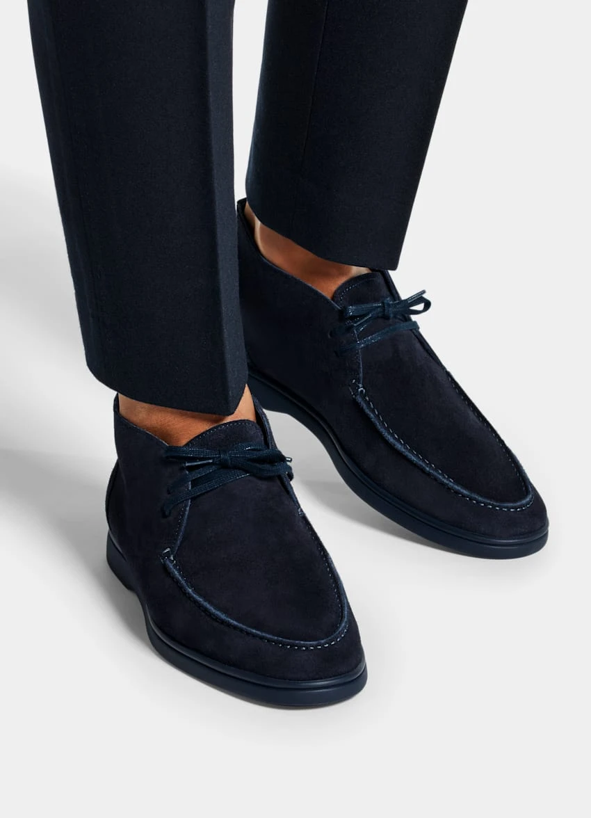 Navy Chukka Boot 1 Navy Chukka Boot