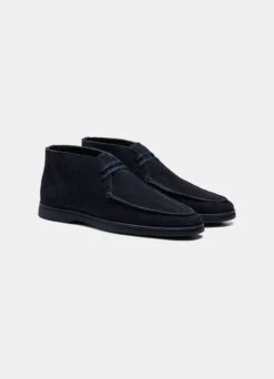 Navy Chukka Boot 10 Navy Chukka Boot -Suit Supply FW1844 31