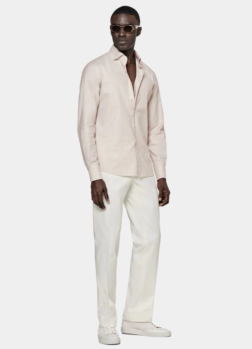 Sand Slim Fit Shirt 4 Sand Slim Fit Shirt - Image 4