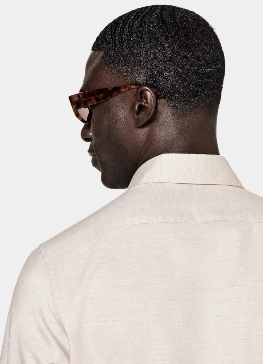 Sand Slim Fit Shirt 6 Sand Slim Fit Shirt - Image 6