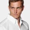 White Slim Fit Shirt
