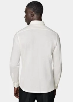 Off-White Extra Slim Fit Shirt 12 Off-White Extra Slim Fit Shirt -Suit Supply H6714ESF 125