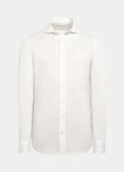 Off-White Extra Slim Fit Shirt 15 Off-White Extra Slim Fit Shirt -Suit Supply H6714ESF 25
