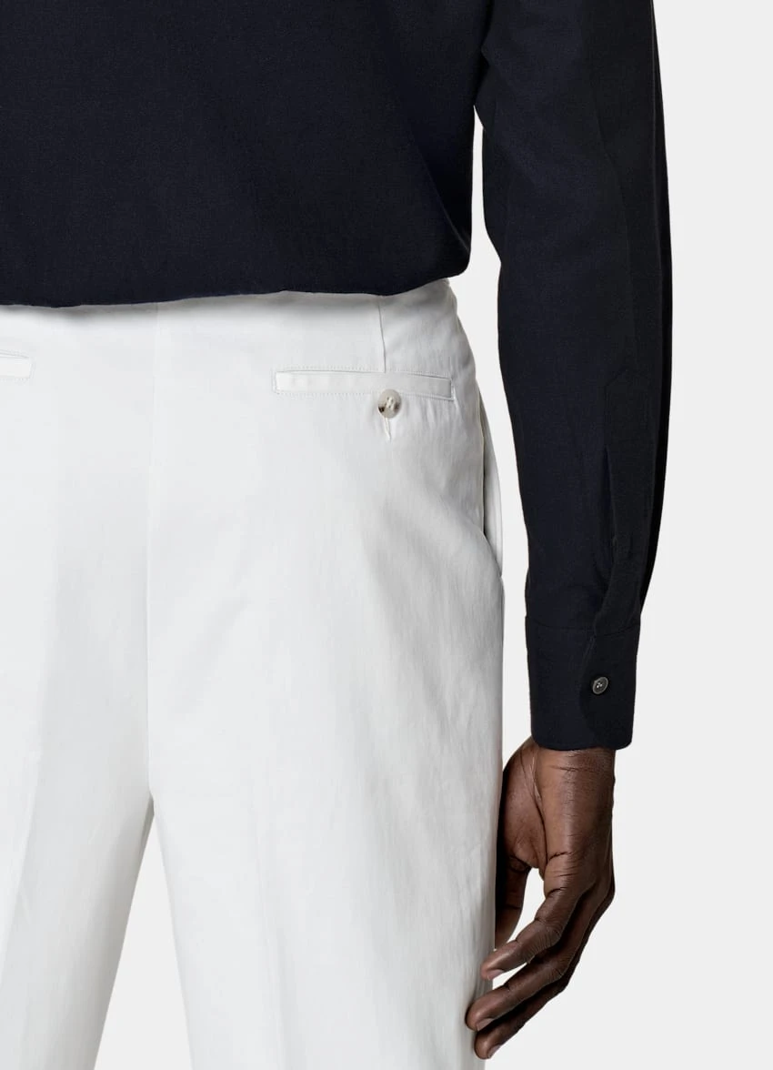 Navy Slim Fit Shirt 3 Navy Slim Fit Shirt - Image 3