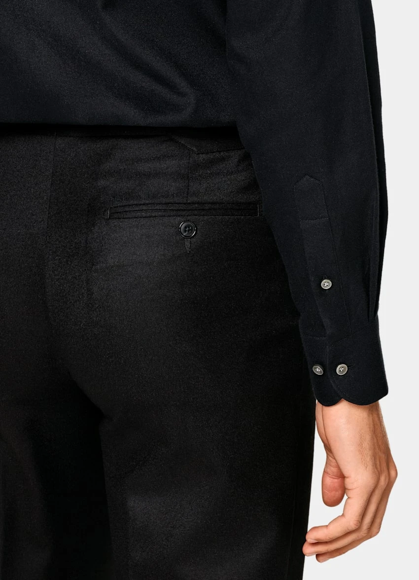 Black Slim Fit Shirt 3 Black Slim Fit Shirt - Image 3