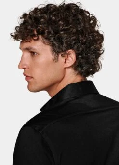 Black Extra Slim Fit Shirt 13 Black Extra Slim Fit Shirt -Suit Supply H6807ESF 106