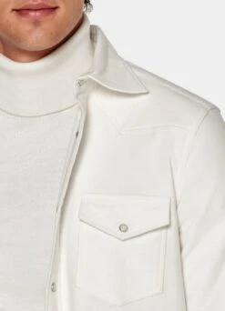 Off-White Western Shirt 10 Off-White Western Shirt -Suit Supply H6808 123