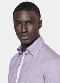 Purple Slim Fit Shirt