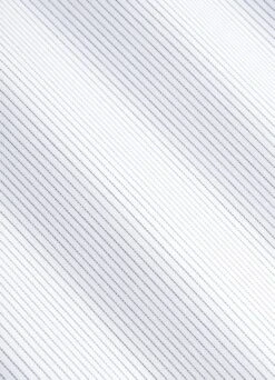 White Striped Twill Slim Fit Shirt 14 White Striped Twill Slim Fit Shirt -Suit Supply H6890 23