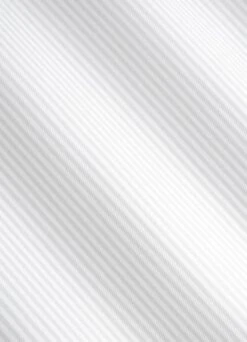 Grey Striped Twill Slim Fit Shirt 14 Grey Striped Twill Slim Fit Shirt -Suit Supply H6893 23