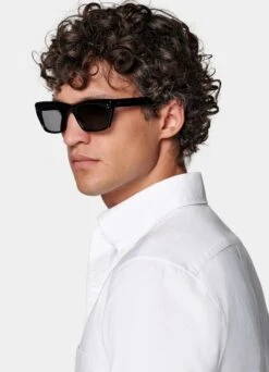 White Oxford Slim Fit Shirt -Suit Supply H6905 106