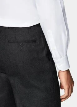 White Royal Oxford Slim Fit Shirt 10 White Royal Oxford Slim Fit Shirt -Suit Supply H9302 103