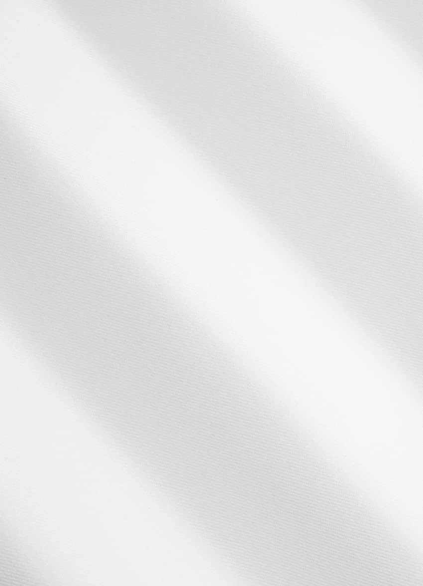 White Double Cuff Slim Fit Shirt 6 White Double Cuff Slim Fit Shirt - Image 6