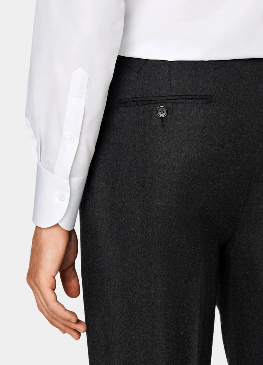 White Twill Slim Fit Shirt 3 White Twill Slim Fit Shirt - Image 3