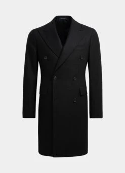Black Overcoat -Suit Supply J812 25