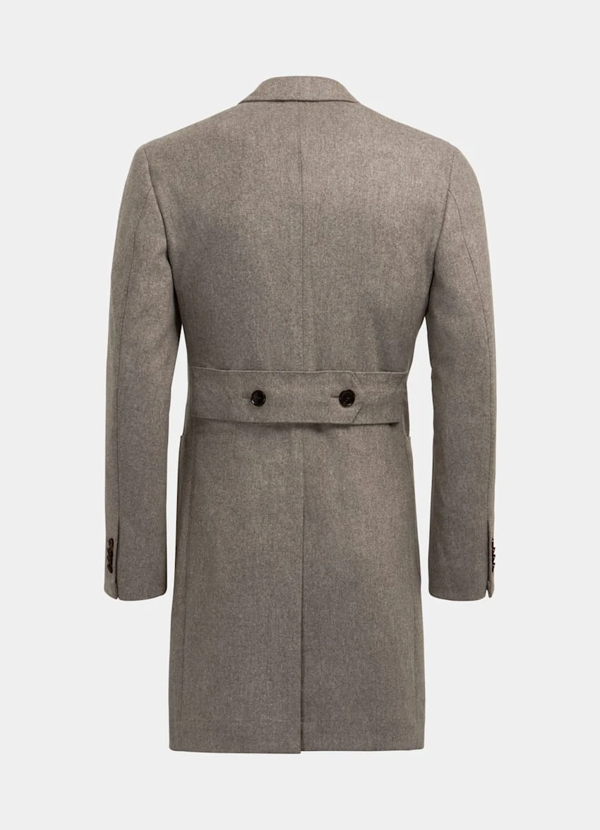Taupe Overcoat 10 Taupe Overcoat - Image 10