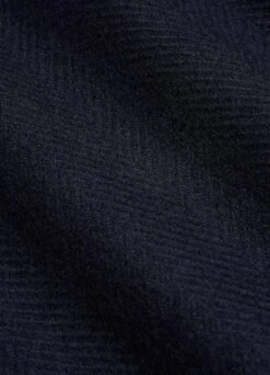 Navy Herringbone Polo Coat 15 Navy Herringbone Polo Coat -Suit Supply J826 23