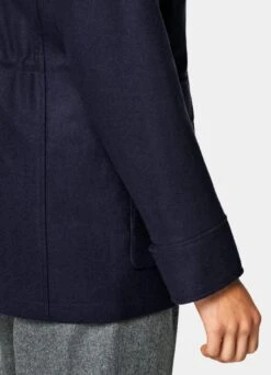 Navy Padded Parka 12 Navy Padded Parka -Suit Supply J831 123