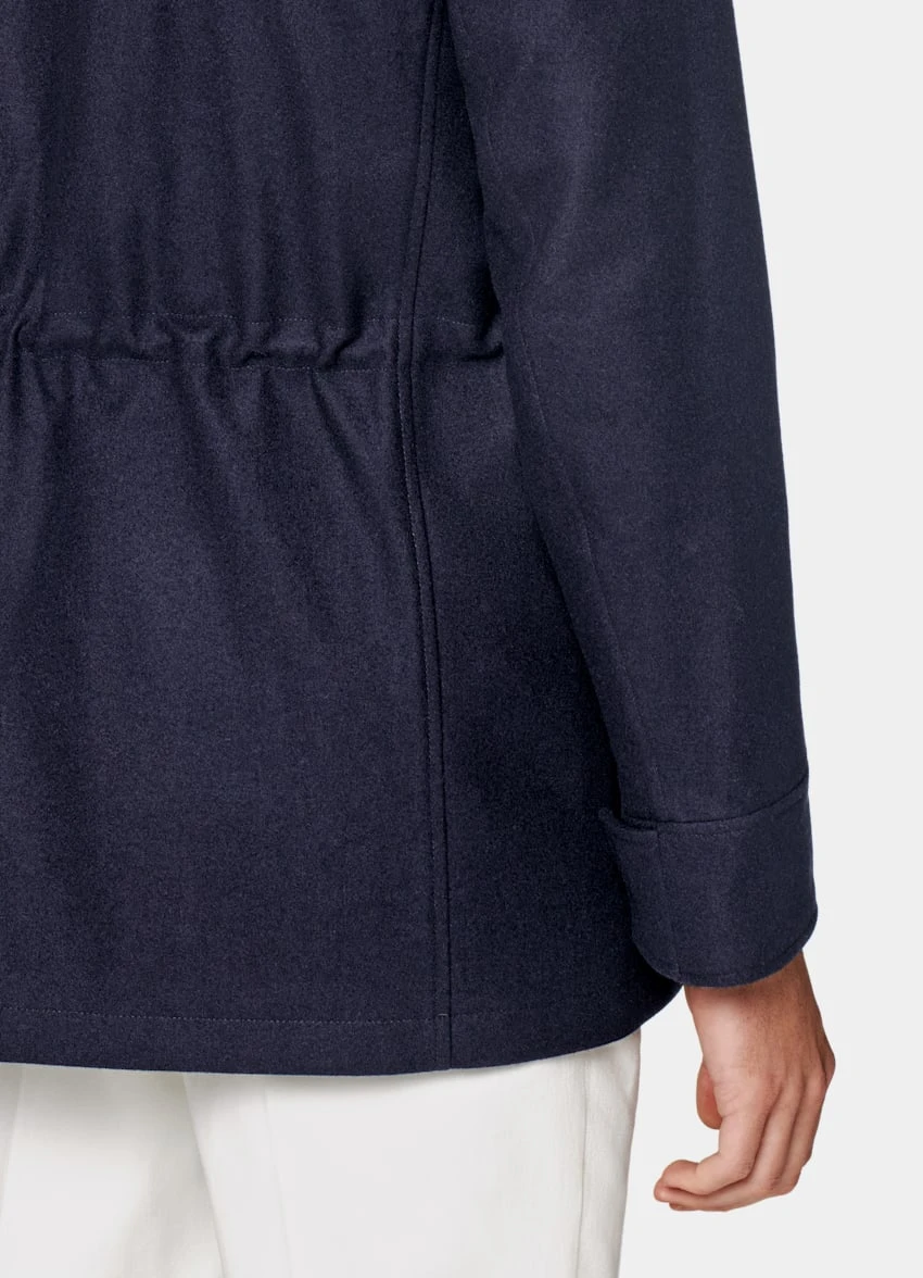 Navy Padded Parka 7 Navy Padded Parka - Image 7