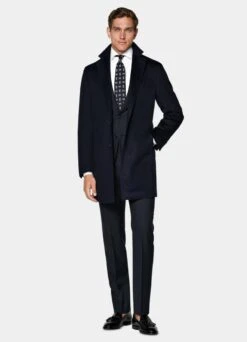 Navy Overcoat 12 Navy Overcoat -Suit Supply J843 104