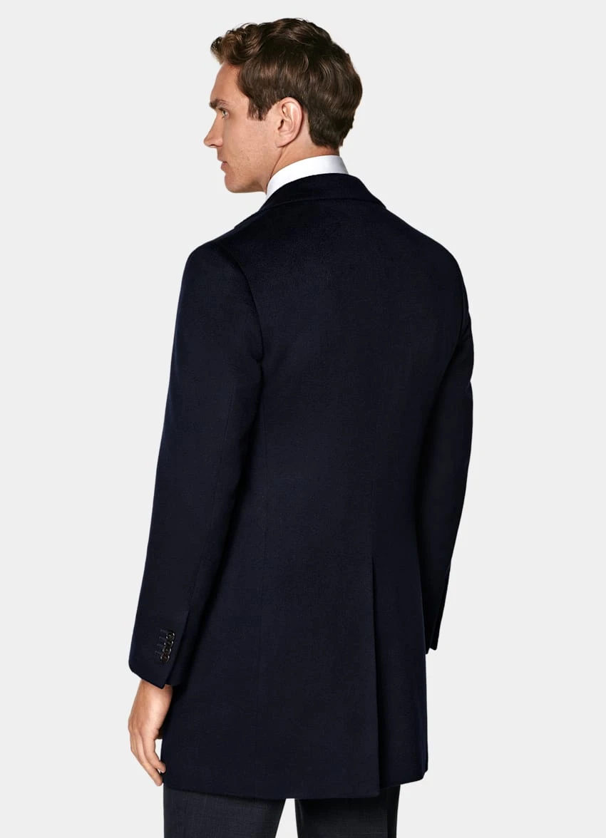 Navy Overcoat 5 Navy Overcoat - Image 5