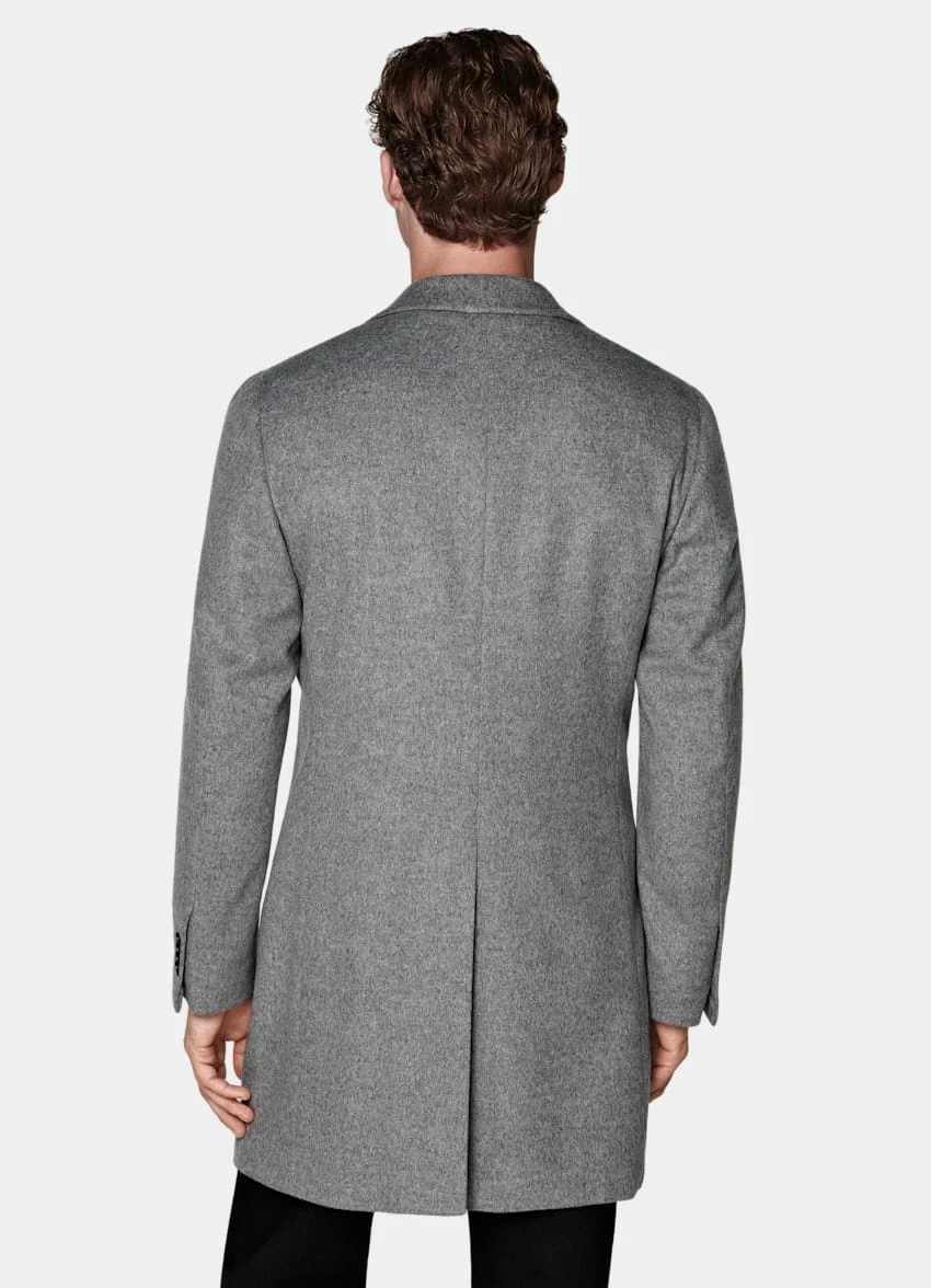 Light Grey Overcoat 5 Light Grey Overcoat - Image 5