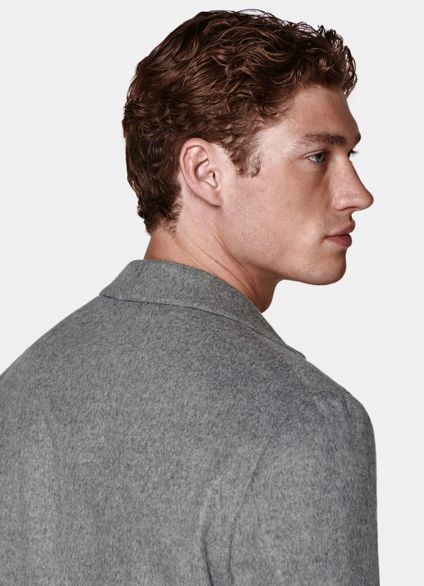 Light Grey Overcoat 6 Light Grey Overcoat - Image 6