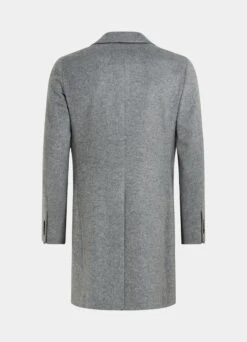 Light Grey Overcoat 17 Light Grey Overcoat -Suit Supply J845 26