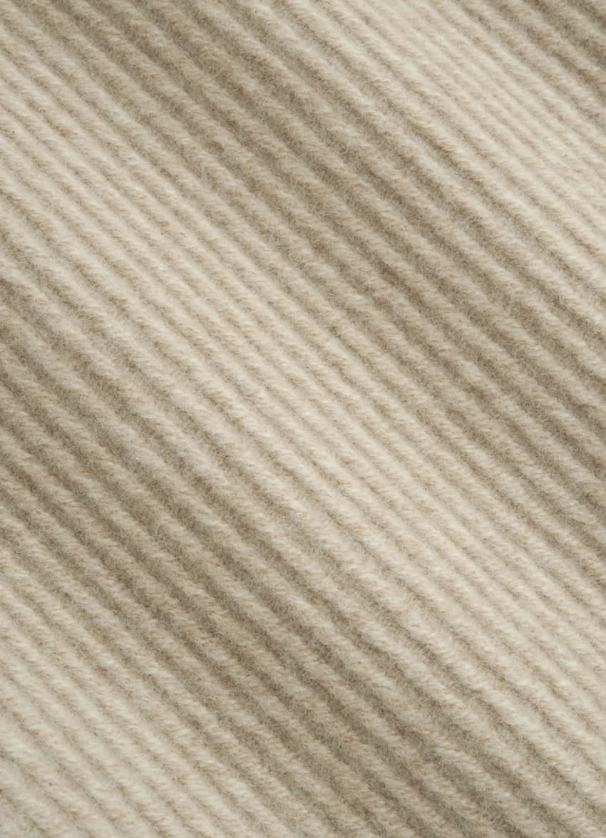 Light Brown Twill Polo Coat 7 Light Brown Twill Polo Coat - Image 7