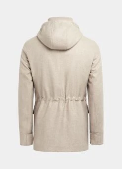 Light Brown Padded Parka -Suit Supply J923 26