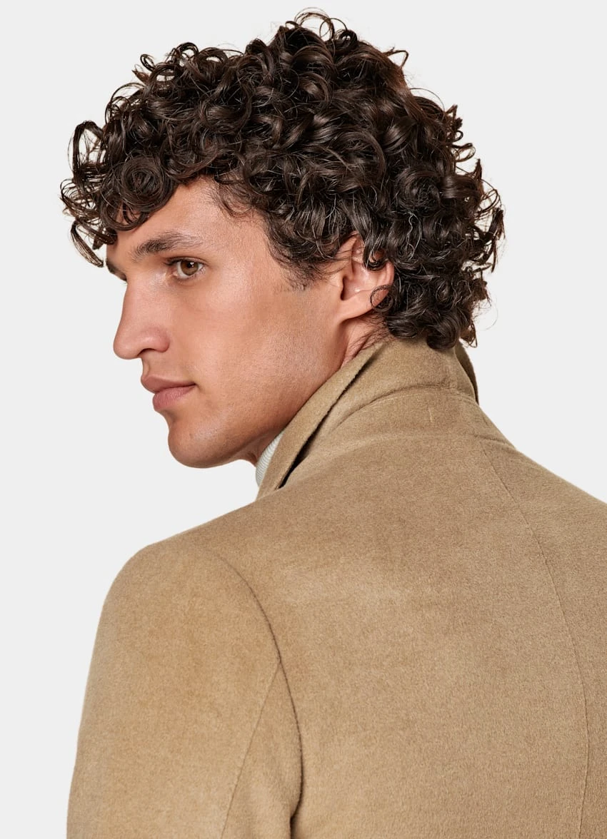 Mid Brown Overcoat 6 Mid Brown Overcoat - Image 6