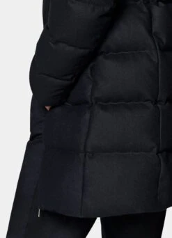 Navy Long Down Jacket 11 Navy Long Down Jacket -Suit Supply J932 103