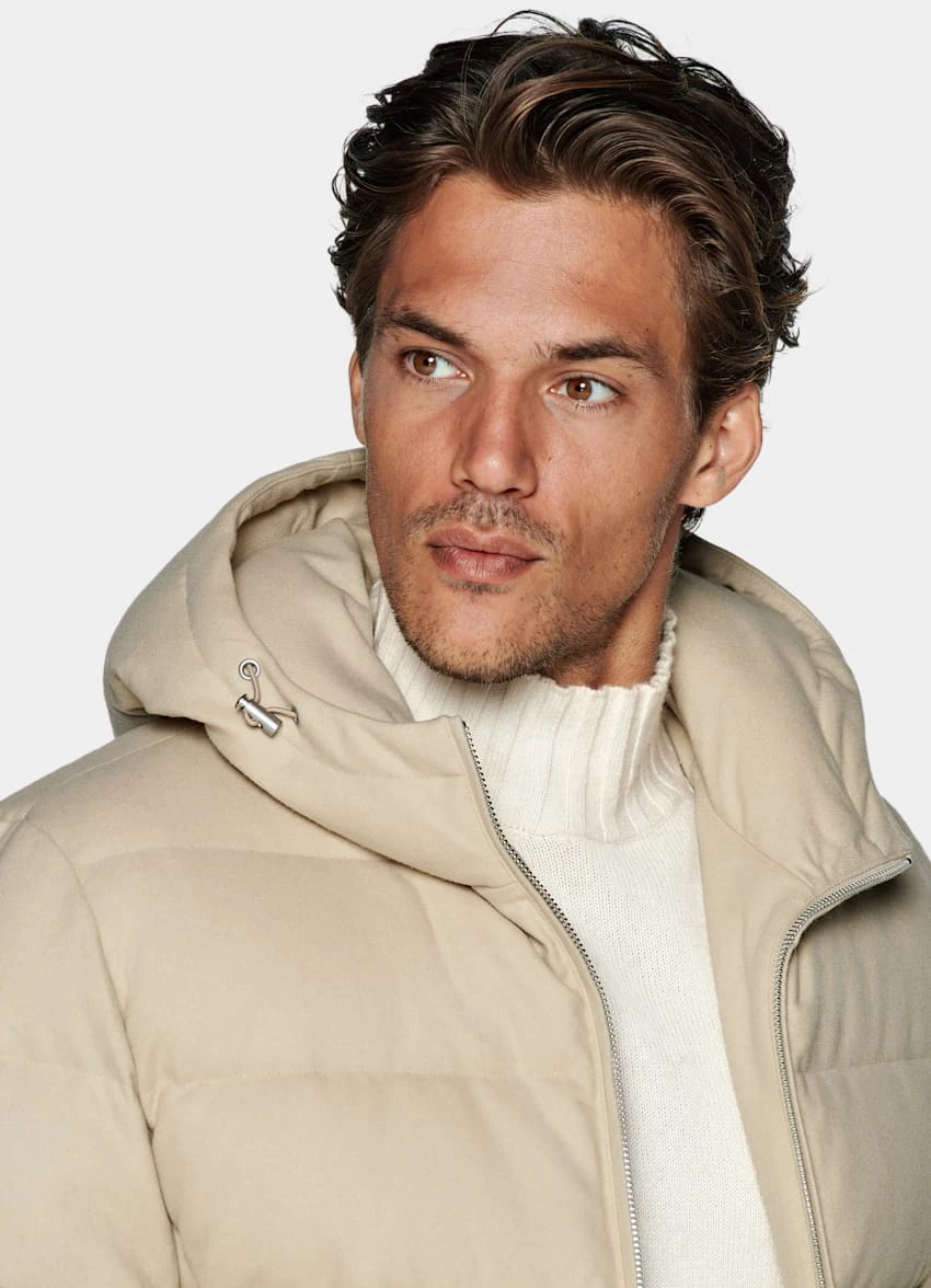 Light Brown Down Jacket 1 Light Brown Down Jacket
